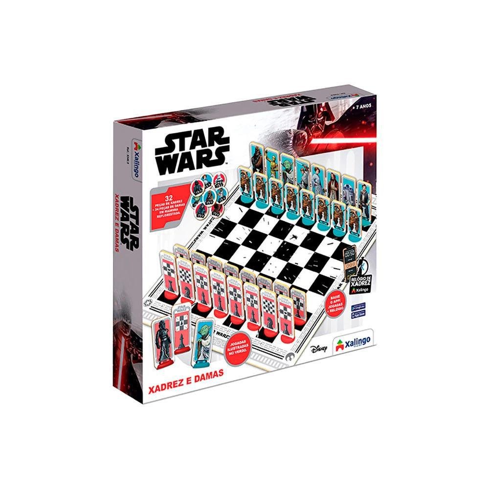 Star Wars Jogo De Xadrez - Hasbro- Disney - Usado