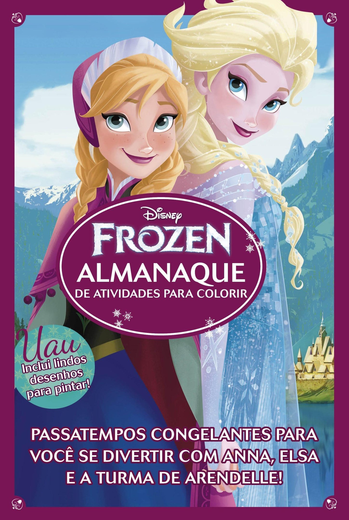 Frozen Almanaque De Atividades Para Colorir - RioMar Aracaju Online